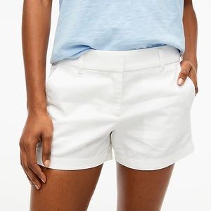 J Crew | White Chino Short 3.5 inch